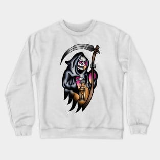 Sad Grim Reaper Crewneck Sweatshirt